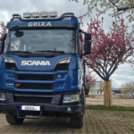 Transporte Grixa - 3-Achs-Seitenkipper mit Anhänger