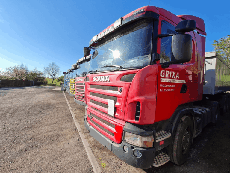 Transporte Grixa - Fuhrpark Scania LKWs